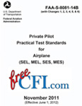 Private Pilot Practical Test Standards Cover